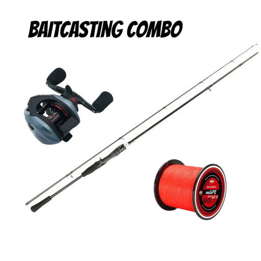 Combo baitcasting fishgang 4-30g